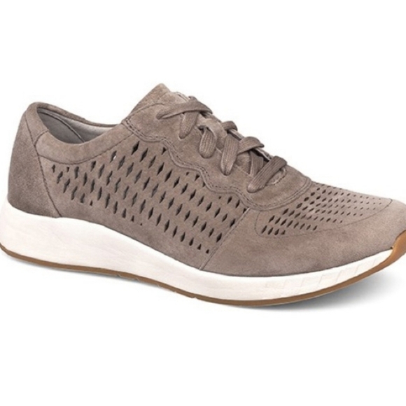 Dansko Women Charlie Suede Lace Up Low Top Comfort Sneakers shoes sz 39/8.5-9 - Picture 1 of 13
